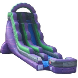 1820Purple20Marble20Inflatable20Water20Slide 180847714 18' Purple Slide Wet/Dry Slide