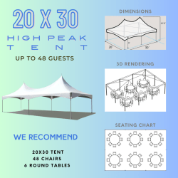 20x30 High Peak Tent