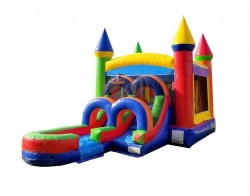 Kids20Modern20Rainbow20Water20Slide20Bounce20House20Combo 8 3 Rainbow Combo