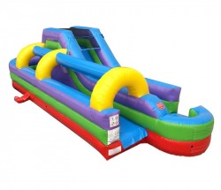 xsl sscom 30r 3qtr 1 1 310177581 34' Retro Water Slide + Slip n Slide Combo